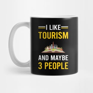 3 People Tourism Mug